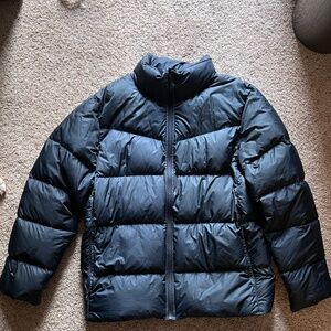 Nike Winter Puffer Jacket- Mens Large Black